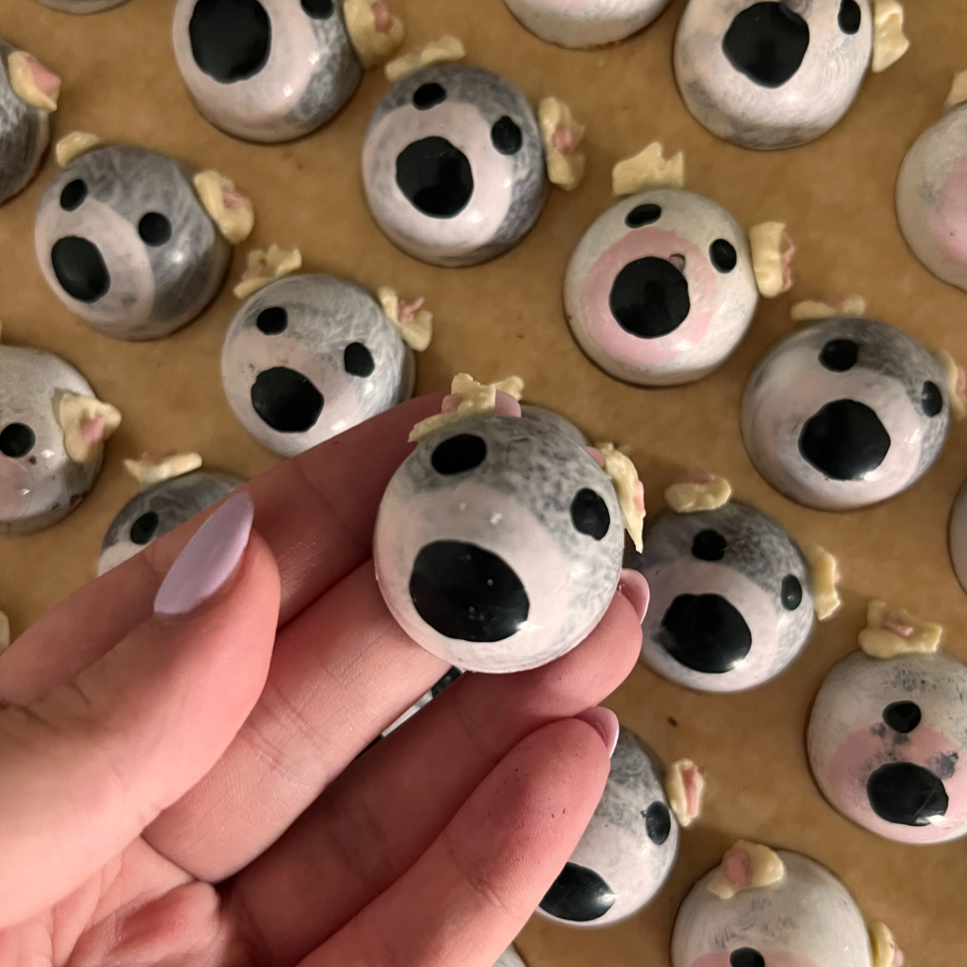 Mint Chocolate Cookie Ice Bear (Vegan)