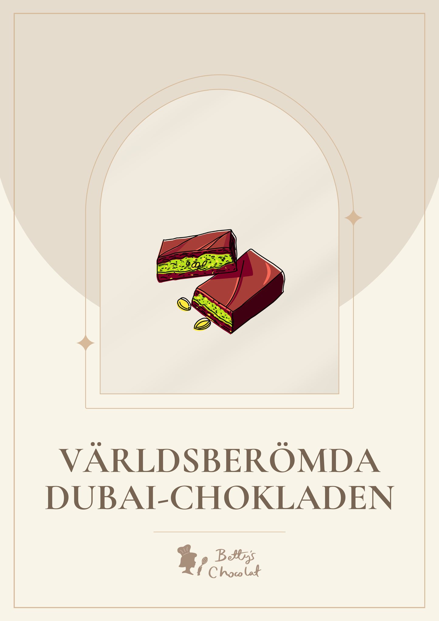 Dubaichoklad fyllning (recept)
